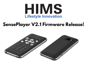 SensePlayer Firmware update V2.1