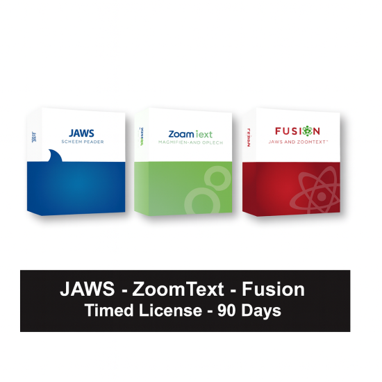 90-day license for JAWS/FUSION/ZoomText