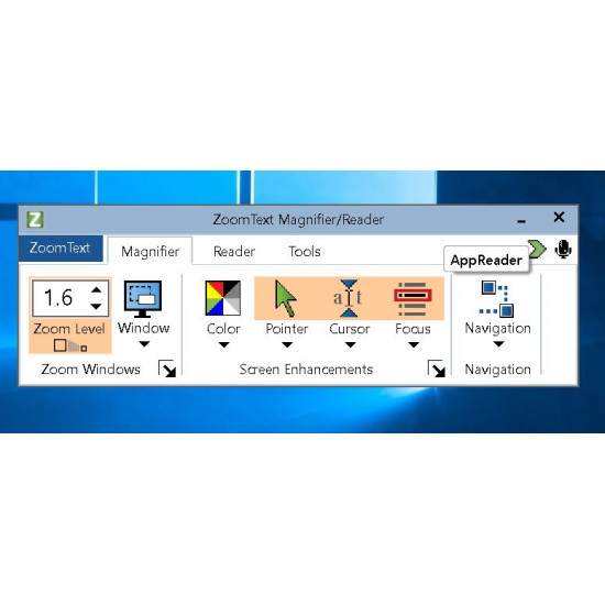 ZoomText Magnifier / Reader Perpetual License with SMA